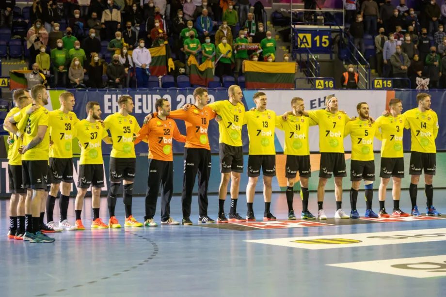 Lietuvos rankinio rinktinė (LRF nuotr.)