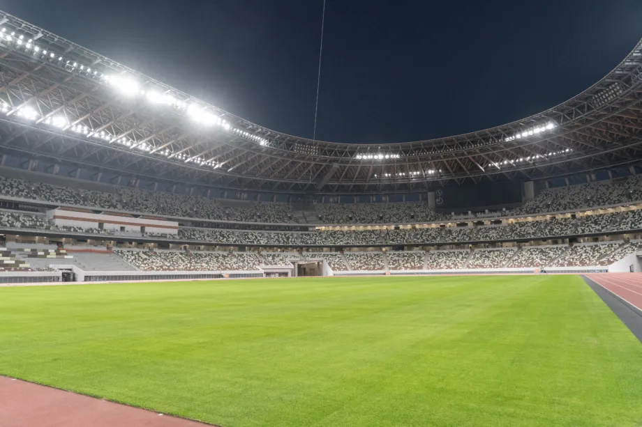 Tokijo olimpinis stadionas. IOC Media nuotr.