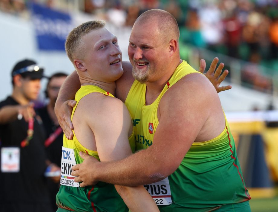M. Alekna ir A. Gudžius (Reuters/Scanpix nuotr.)