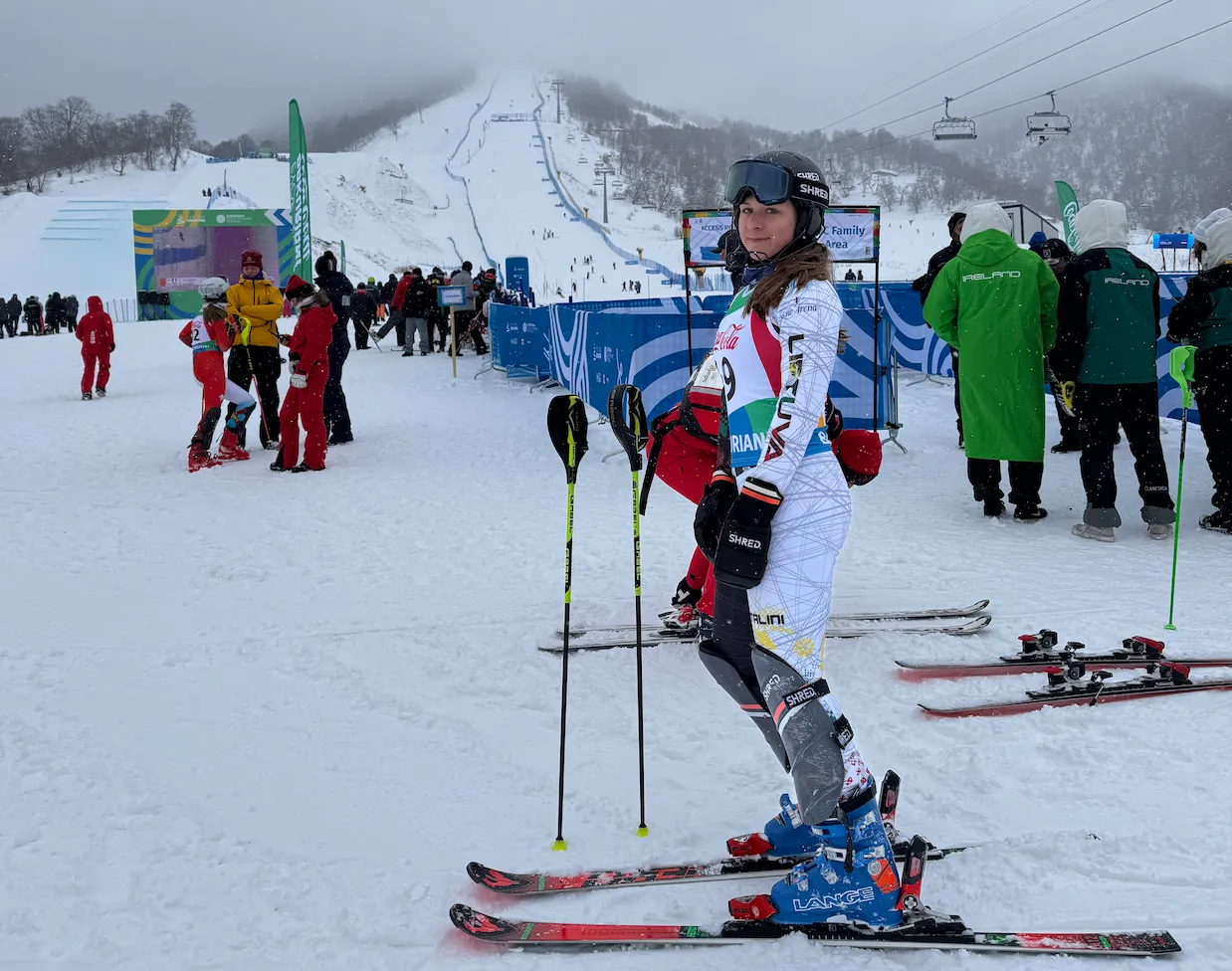 Neringa Stepanauskaitė slalomo rungtyje 