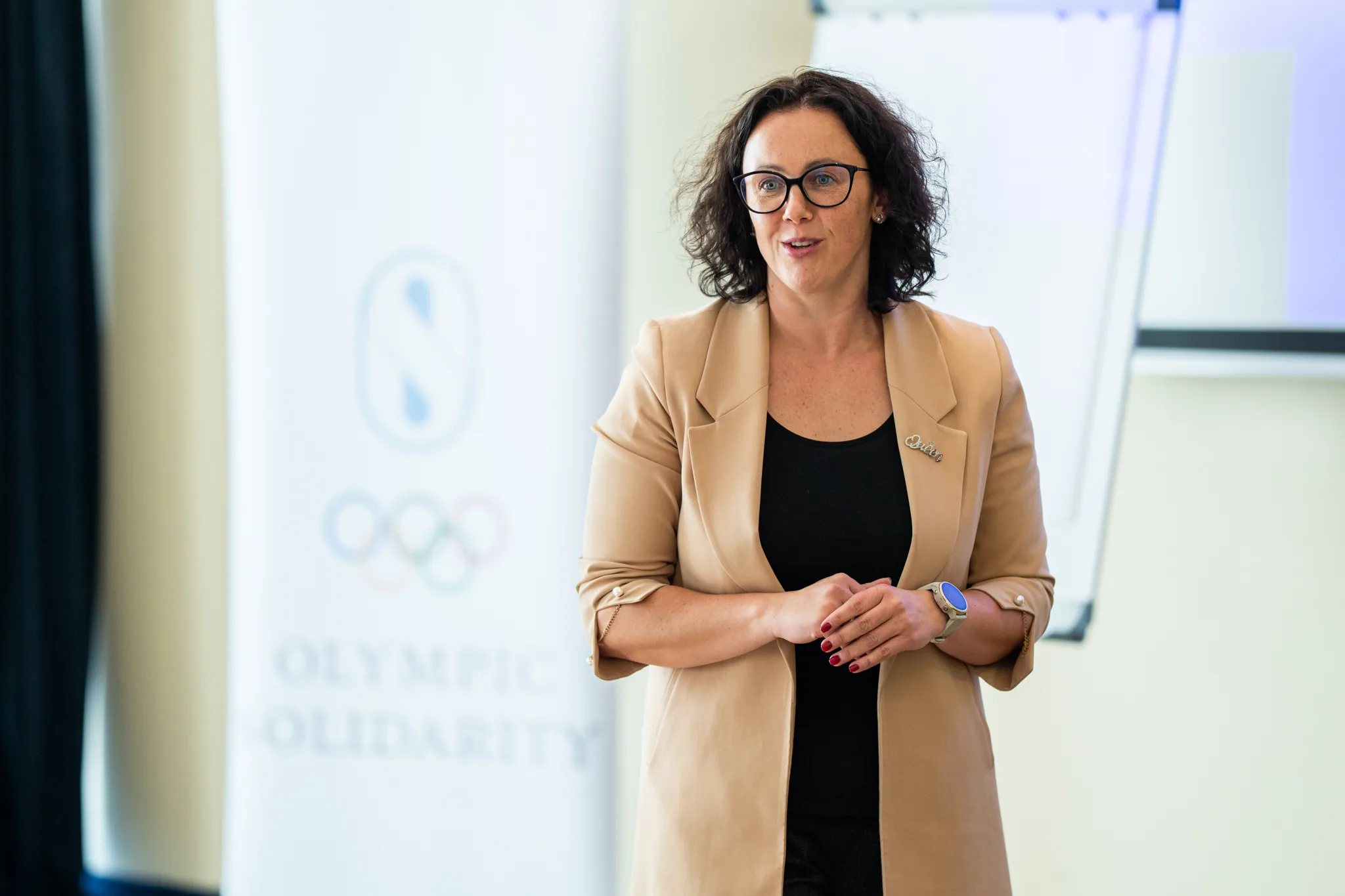 LTOK Olimpinio sporto direktorė Agnė Vanagienė / Vytauto Dranginio / LTOK nuotr.