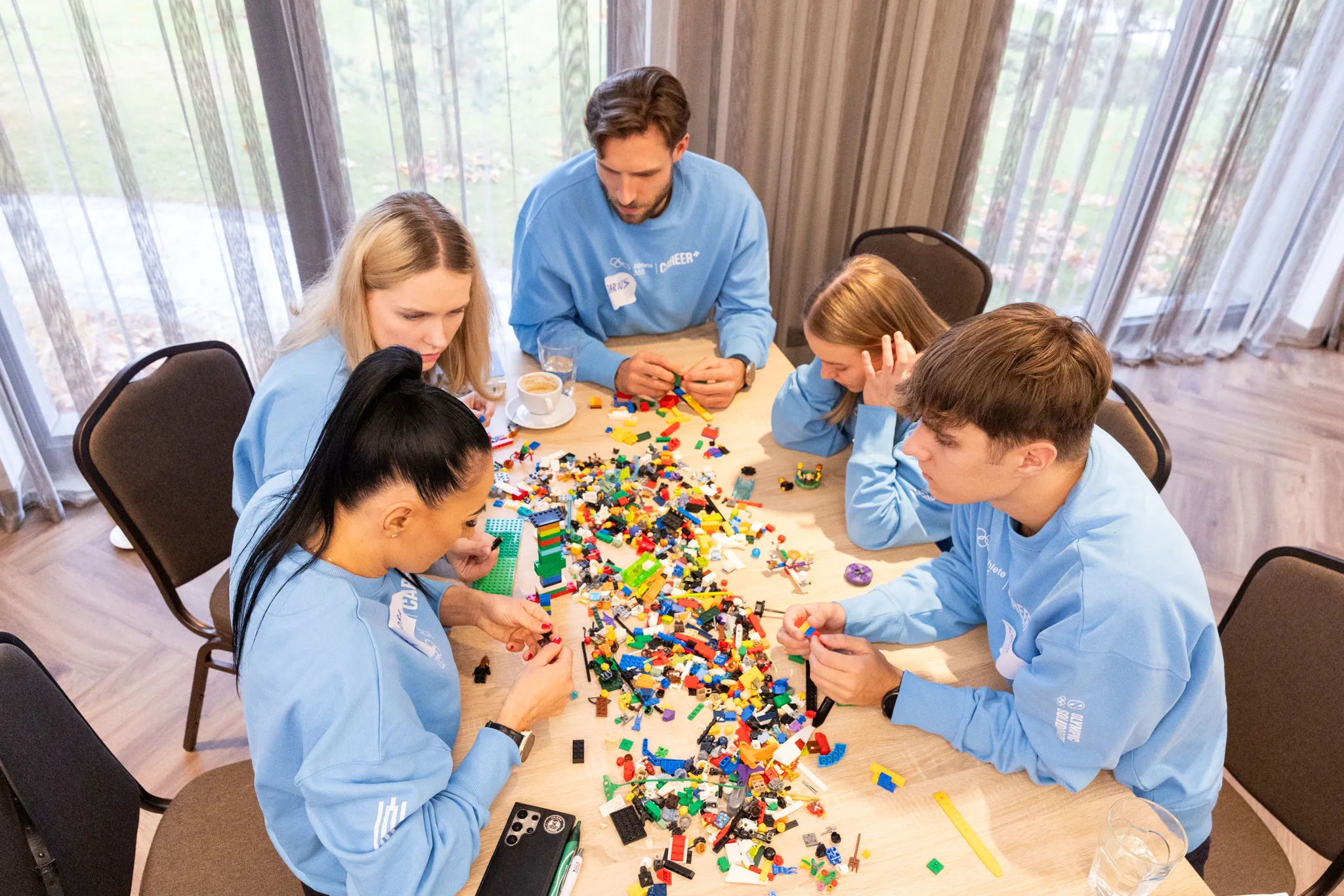 „LEGO Serious Play“ dirbtuves „Aš – komandos dalis“ / S. Čirbos / LTOK nuotr.