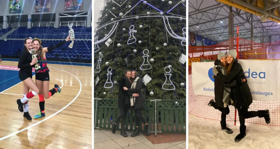Seserys Gerda ir Rugilė Grudzinskaitės