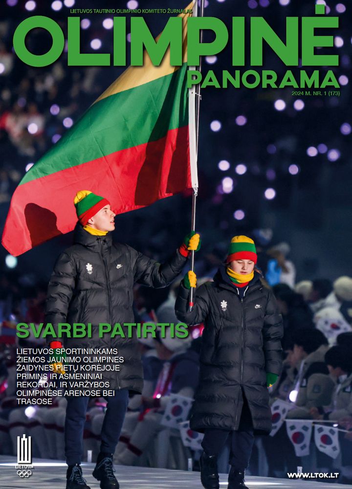 Žurnalas Olimpinė panorama 2024 Sausis
