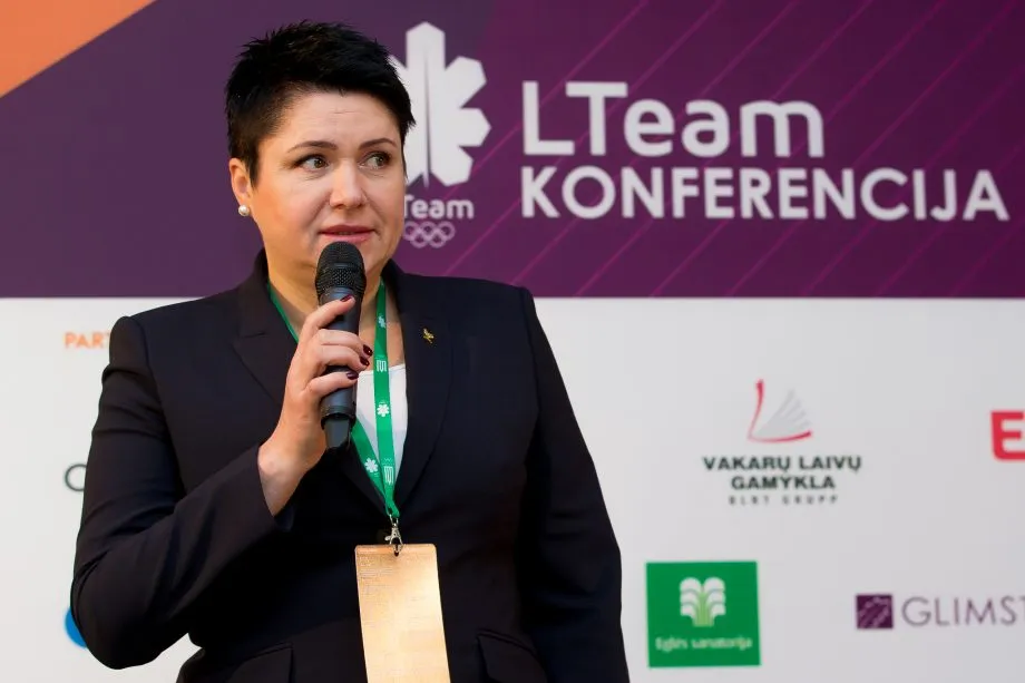 LTOK prezidentė Daina Gudzinevičiūtė (E. Žaldario nuotr.)