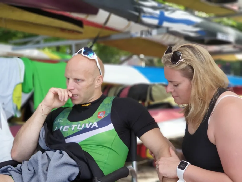 L.Gedminaitė dirba ir su vasaros, ir su žiemos sporto šakų atletais. (A. Pliadžio nuotr.)