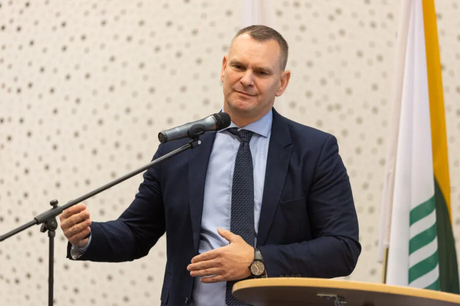 NSA direktorius Mindaugas Špokas (Sauliaus Čirbos nuotr.).