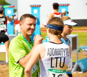 A.Kalininas ir E.Adomaitytė (Kipro Štreimikio nuotr.)