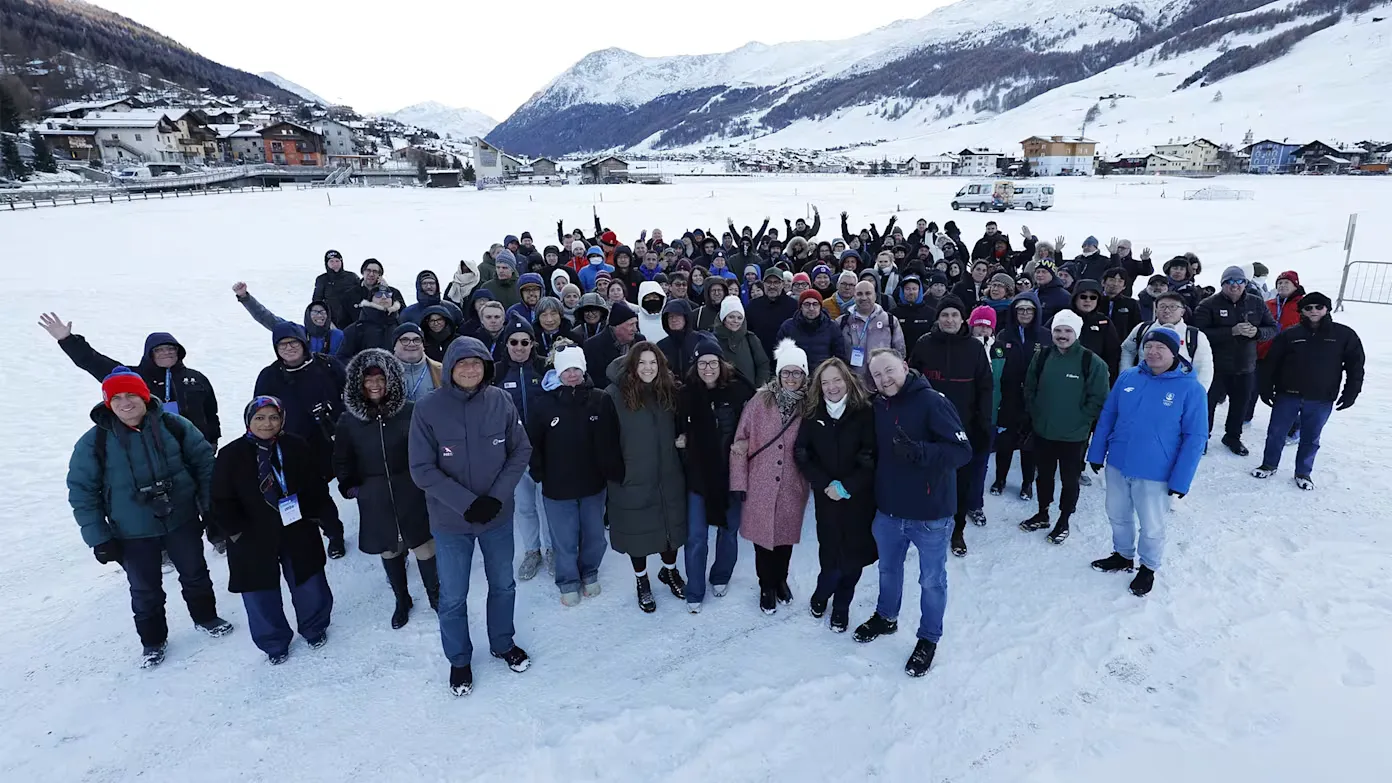 Informacinės konferencijos dalyviai / Milano Cortina 2026 nuotr.