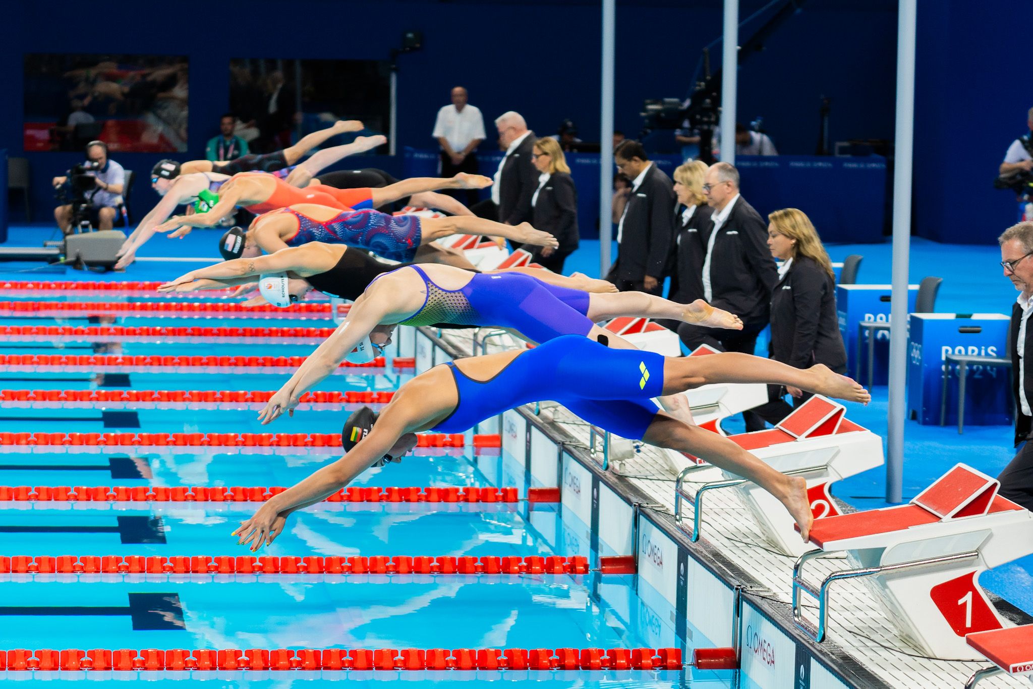 Startas 200 m plaukimo krūtine finale / Kipro Štreimikio/ LTOK nuotr.