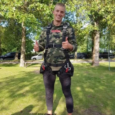 Sportininkui patinka ir aktyvus laisvalaikis (Asmeninio albumo nuotr.)