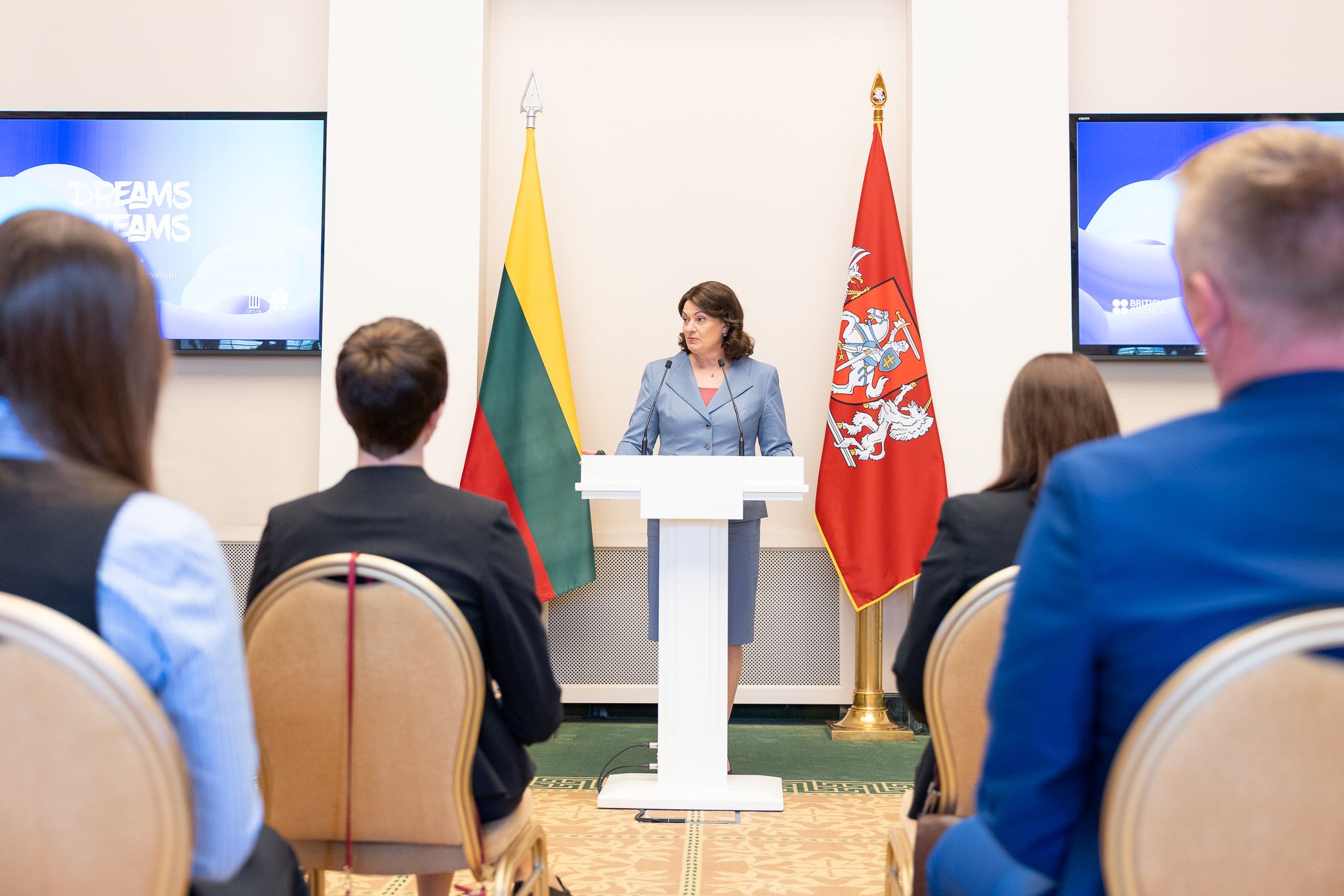 Pirmoji ponia Diana Nausėdienė / S. Čirbos nuotr.