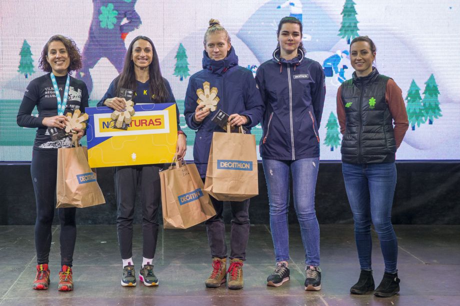 LTeam Xtrasos 5km bėgimo prizininkės (Roko Lukoševičiaus nuotr.)