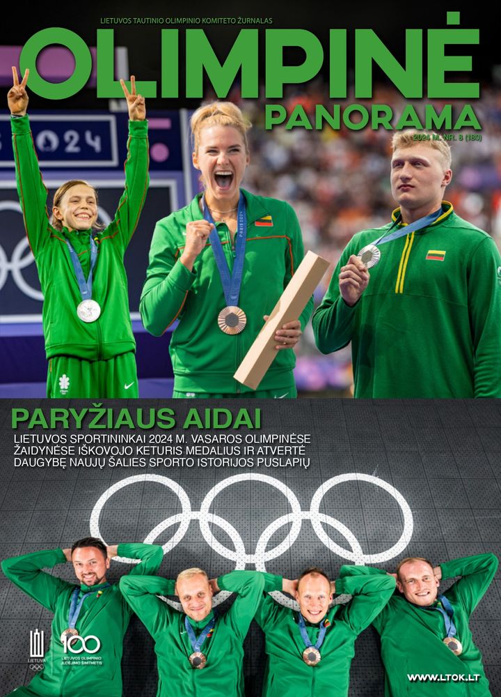 Žurnalas Olimpinė panorama 2024-rugpjutis