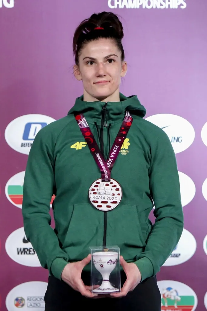 Danutė Domikaitytė Romoje vykstančiame Europos imtynių čempionate iškovojo bronzos medalį