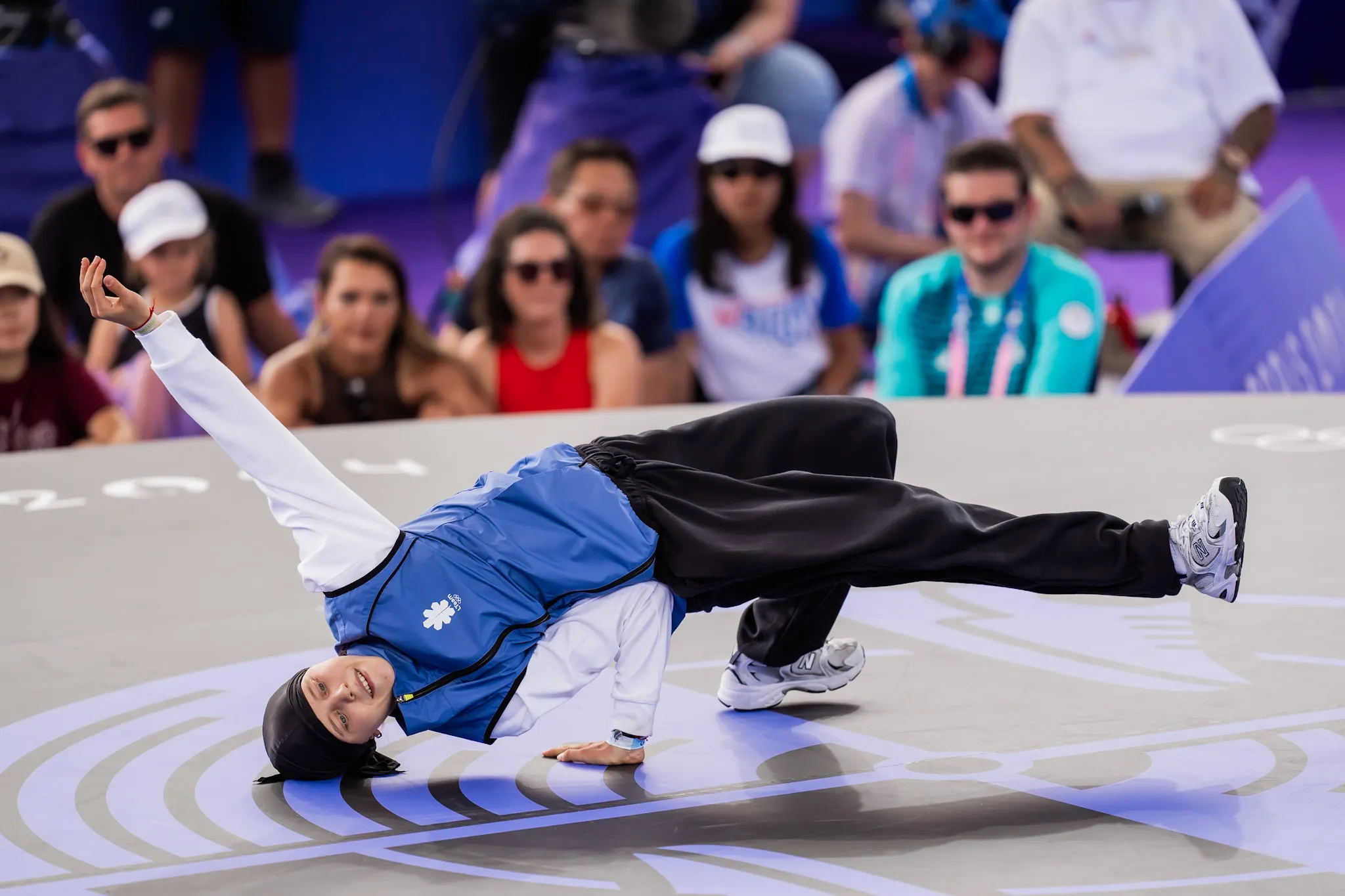 Debiutiniame olimpiniame breiko turnyre dalyvavo ir Lietuvos atstovė Dominika Banevič Bgirl-Nicka, laimėjusi sidabrą / Kipro Štreimikio/ LTOK nuotr.