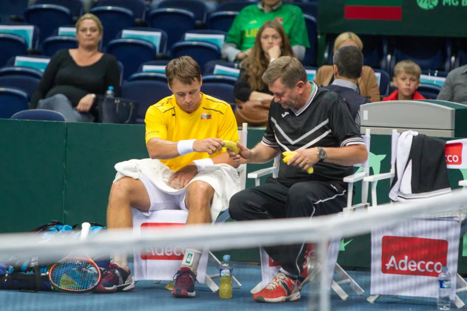 Ričardas Berankis ir Rimvydas Mugevičius (Sauliaus Čirbos nuotr.)