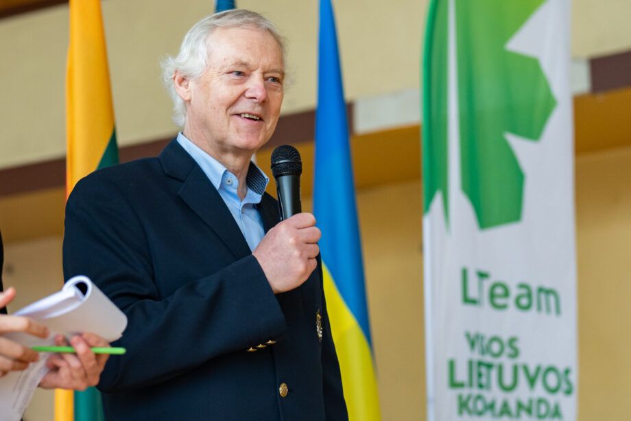 LNOC Vice President N. Nasvytis (V. Dranginis photo)