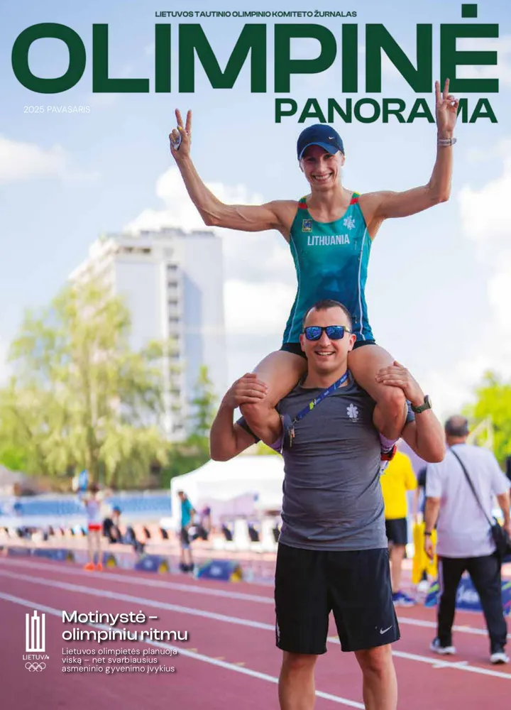 Žurnalas Olimpinė panorama 2025 m. pavasario žurnalas