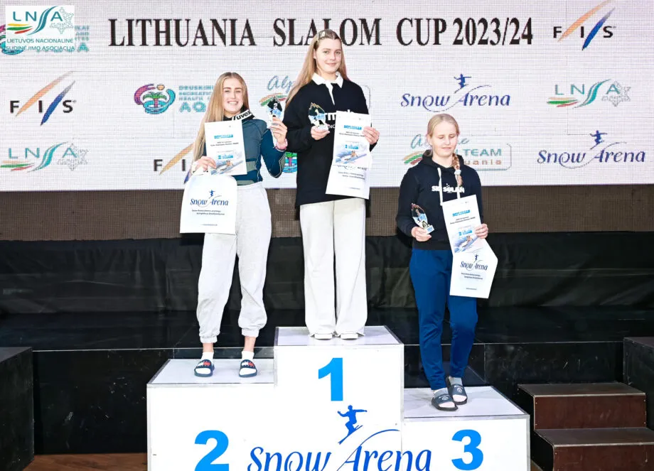 L.Karlonaitė sezoną pradėjo keturiomis pergalėmis (Aleksandro Pustovito nuotr.)
