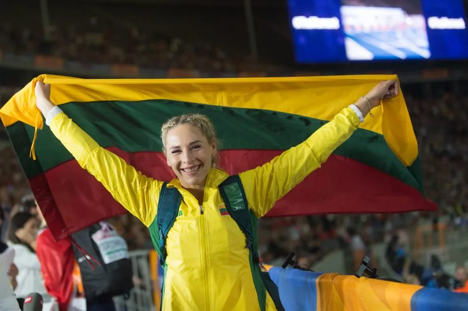 Liveta Jasiūnaitė 2018 m. Europos čempionate iškovojo bronzos medalį (A.Pliadžio nuotr.)
