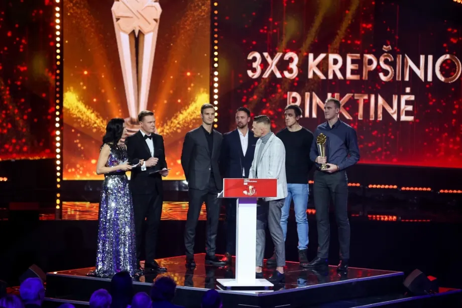 Lietuvos 3×3 krepšinio rinktinė (Luko Bartkaus nuotr.)