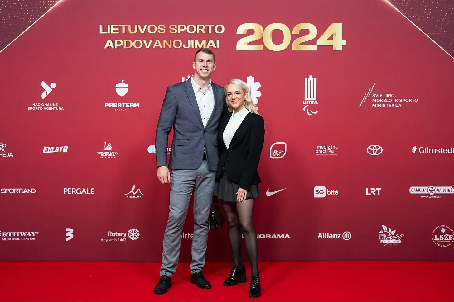 Kanojininkas Henrikas Žustautas su žmona / Vytauto Dranginio / LTOK nuotr.