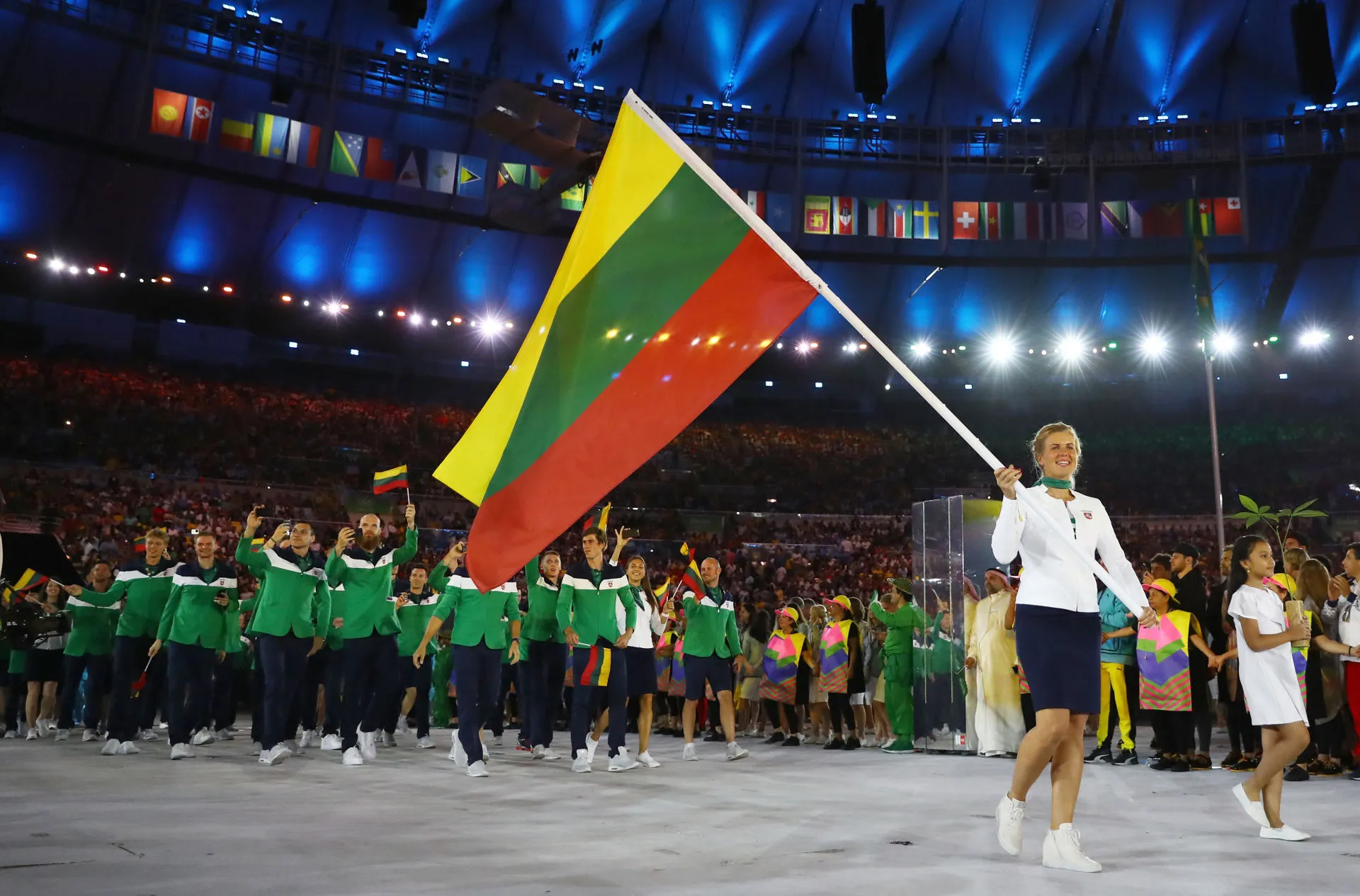 Rio de Žaneiro vasaros olimpinių žaidynių atidarymo ceremonija