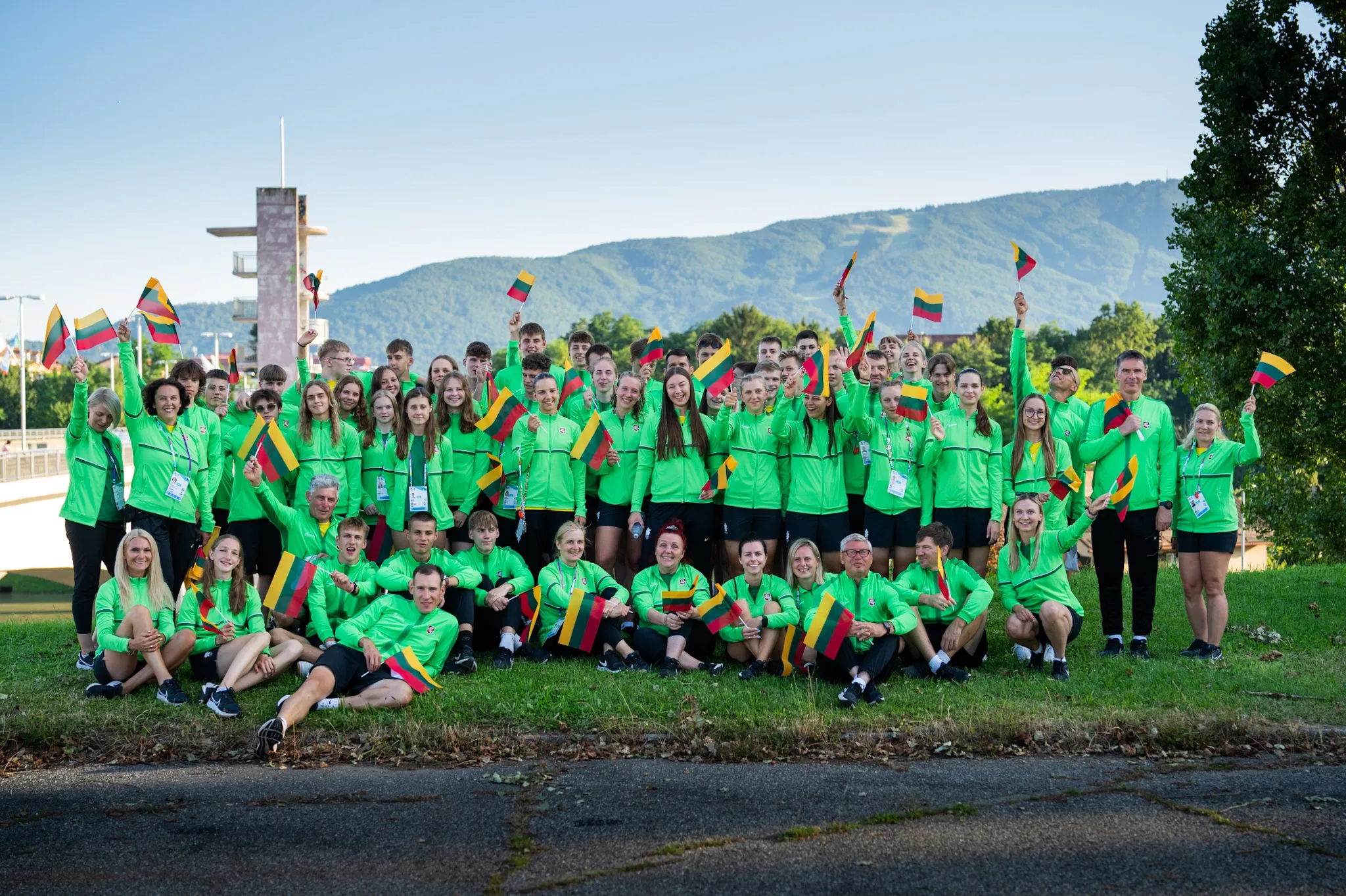 Akimirka iš 2023 m. Europos jaunimo vasaros olimpinio festivalio / LTOK nuotr.
