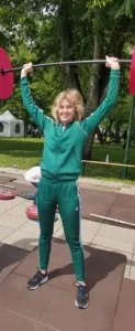 A.Šarkauskienei sportas gerai pažįstamas