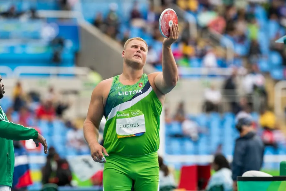 Andrius Gudžius 2016 m. Rio de Žaneiro olimpinėse žaidynėse (A.Pliadžio nuotr.)
