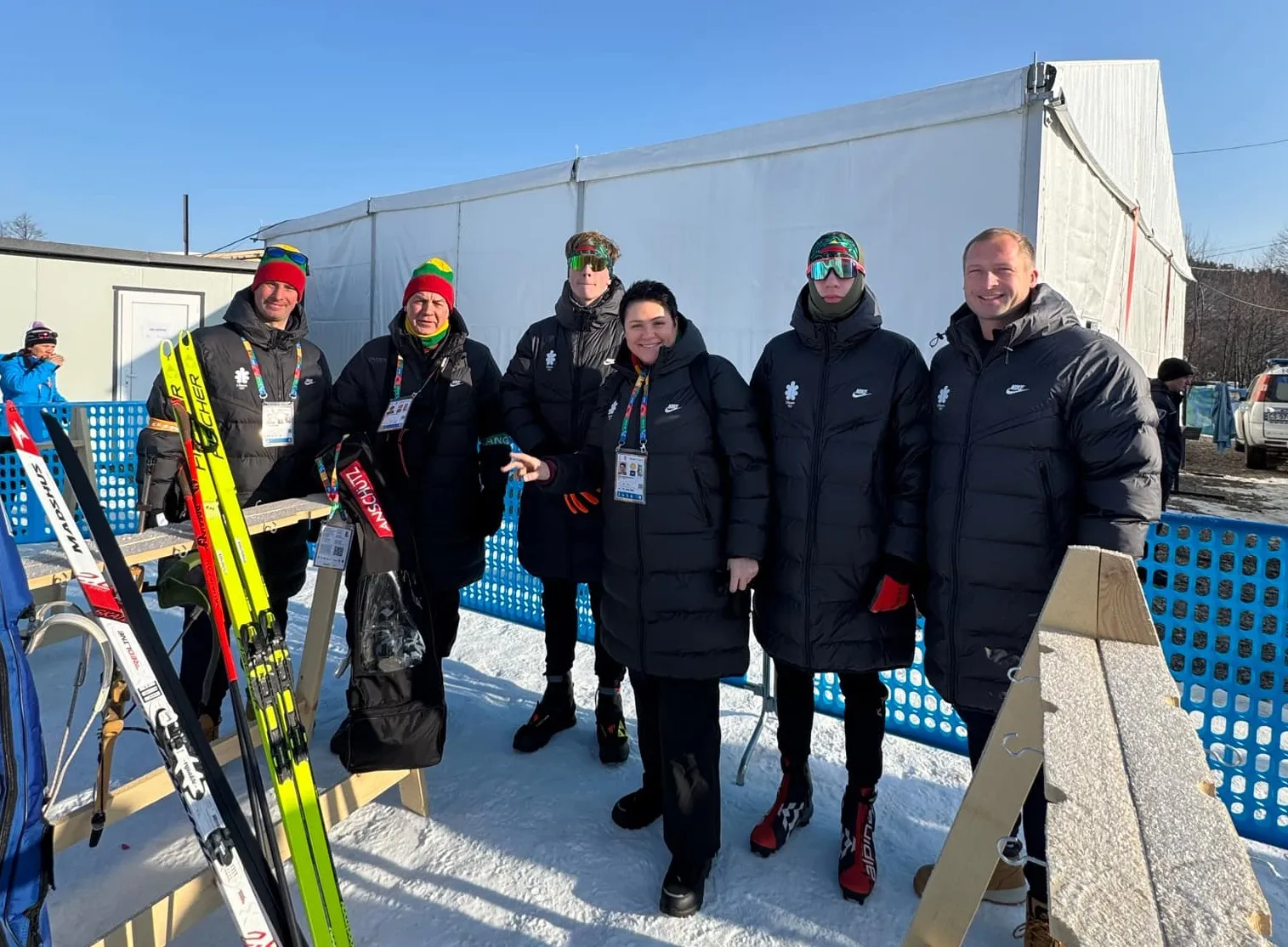 Lietuvos sportininkų atvyksta palaikyti LTOK prezidentė Daina Gudzinevičiūtė ir LTOK generalinis sekretorius Mindaugas Griškonis
