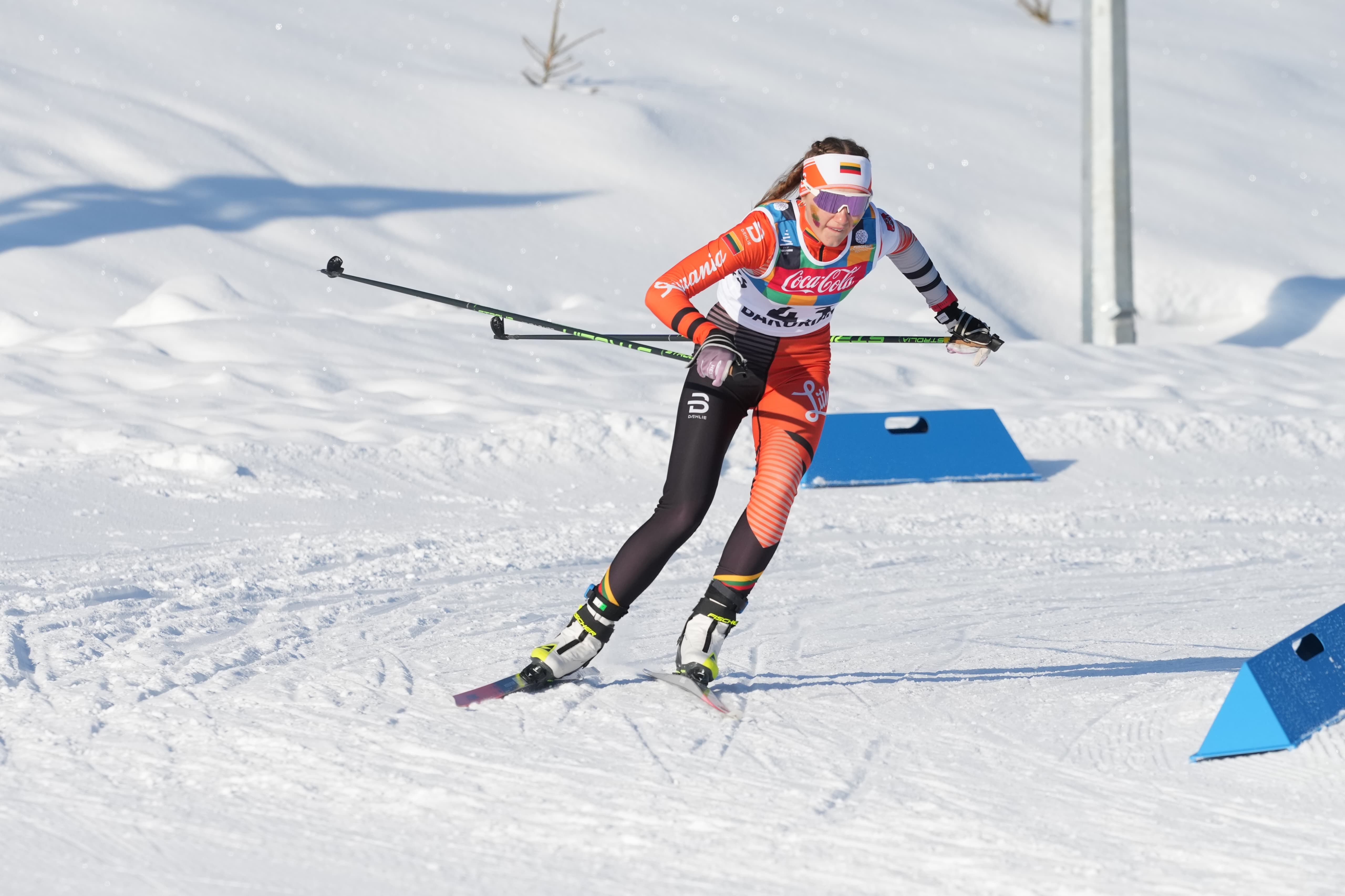 Kornelija Sukovaitė sprinto kvalifikacijoje / Edijs Palens nuotr.