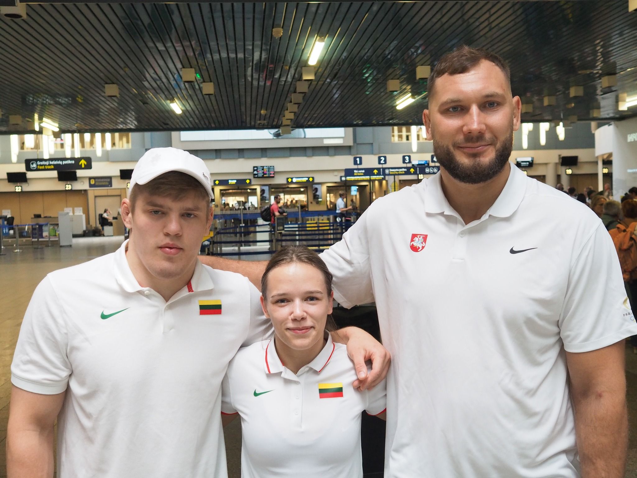 Iš kairės: M.Venckaitis, G.Dilytė, M.Knystautas. Valdo Malinausko nuotr.