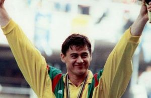 Romas Ubartas Barselonos olimpinėse žaidynėse (V.Malinausko nuotr.)