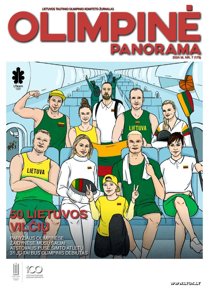 Žurnalas Olimpinė panorama 2024-liepa