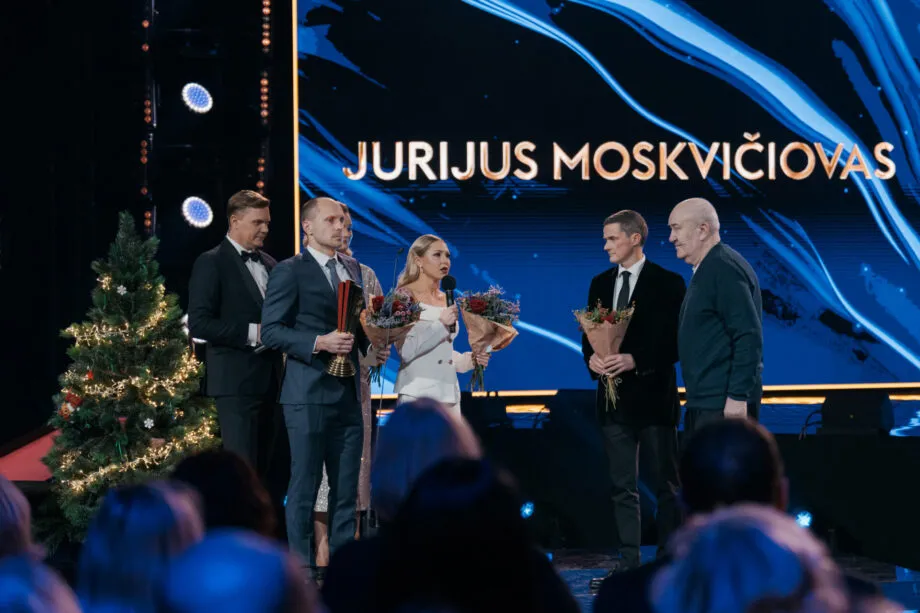 Jurijui Moskvičiovui įteiktas išskirtinis apdovanojimas „Už viso gyvenimo nuopelnus“ / Manto Gudzinevičiaus nuotr.