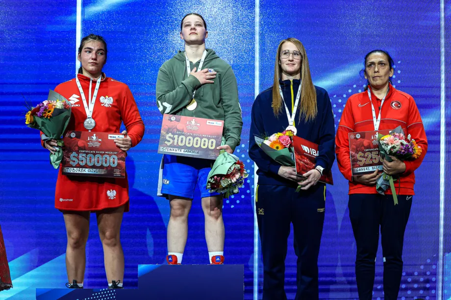 G.Stonkutė tapo pasaulio čempione (IBA nuotr.)