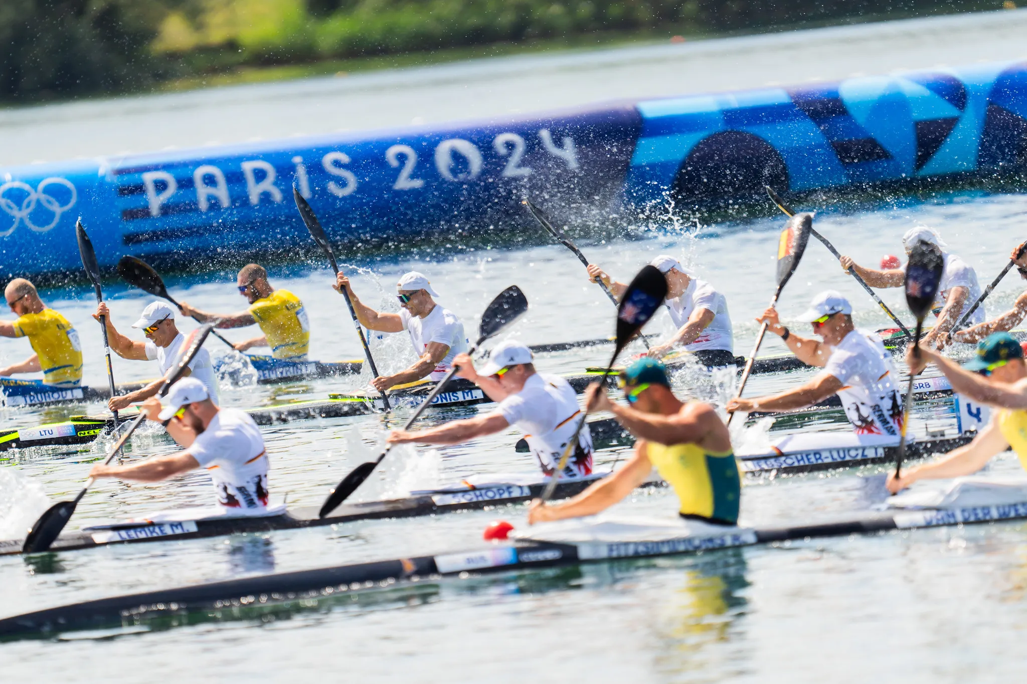 Baidarininkai kovoja finale / Kipro Štreimikio/ LTOK nuotr.