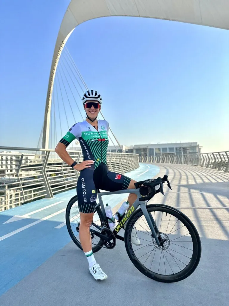 Nuo 2021 m. O.Baleišytė atstovauja Dubajaus policijos klubui / Asmeninio albumo nuotr.