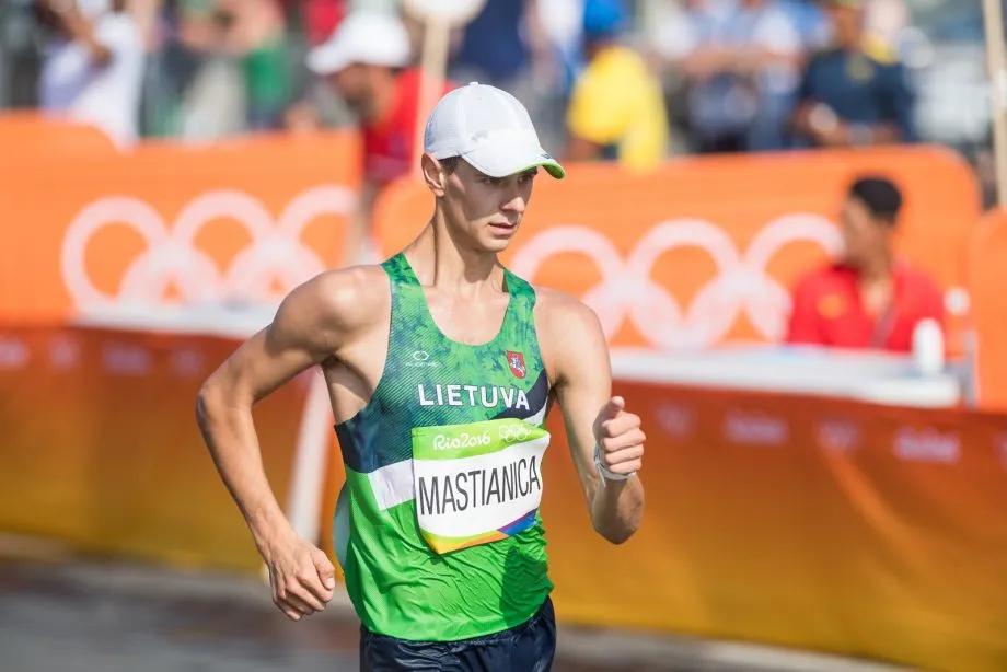 Artur Mastianica Rio de Žaneiro olimpinėse žaidynėse (A.Pliadžio nuotr.)